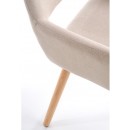 Стул HALMAR K283 бежевый/натуральный